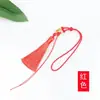 Pendente Wenwan estilo étnico pulseira de corda redonda pequena trançada à mão corda para bolsa de corda material Bashan Jade de Cristal franja