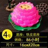 Lámparas de Mantequilla Natural Lámparas para Adorar a Buda Lámparas Domésticas de Larga Duración Lámparas para el Frente de Buda Velas de Loto Wufu Velas Sin Humo de 24 Horas