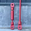 Dispositivo de conexión rígida de tres piezas con diseño antiaflojamiento, fácil de instalar, dispositivo de conexión rígida de tres piezas de grado minero