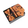 Caja de Regalo para Corbata de Hombre de 8cm Venta al por Mayor Diseño de Logo Corbata Corbata Corbata Corbata Jacquard de Poliéster Vestido de Negocios