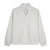8985 Campus High Street Estilo Unissex Retro Tendência Design Falso de Duas Peças Jaqueta Masculina Caimento Solto Com Capuz de Lapela