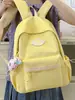 Nueva Mochila Escolar Pequeña Versátil de Color Sólido para Niñas, Mini Mochila Estilo Coreano para Estudiantes, Mochila Casual Simple de Alta Estética