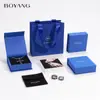 Caja de Anillo de Joyería Plegable con Hebilla Magnética Personalizada Caja de Papel Tipo Sub-libro para Empaque de Joyería Caja de Joyería para Colgantes de Plata Pulseras
