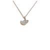 Internet Celebridade Mesmo Estilo Moda High-end luxo Fritillaria Ginkgo Colar Nicho Design elegante Sweet Clavicle Chain
