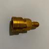 Conector rápido de 90 grados para aire acondicionado de coche R134A, conector de fluoración QC-10L