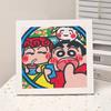 Animación de Dibujos Animados Nueva Pintura de Diamantes Kuromi DIY Juguetes de Pintura de Diamantes Hechos a Mano para Niños con Marco de Fotos Mesa Regalo