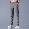 Pantalones Casuales de Terciopelo Talla Grande para Hombre Otoño Invierno Estilo Nuevo Pantalones Rectos Holgados para Hombre Pantalones de Chándal Anchos Simples para Hombre