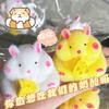 El Más Vendido de Xiaohongshu Tpr Goma Suave Sólido Hámster Pellizco Música Juguete Descompresión Linda Mascota Dibujos Animados Pequeño Ratón