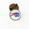 Accesorios de Equipo de Fútbol Americano de la NFL Broche Mezclilla Piratas Steelers Jefes y Otros 32 Logotipos Joya del Tiempo Ropa