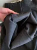 Calça de lã feminina de perna larga, novo modelo 2026, cintura alta, casual, elegante, solta, perna larga, fluida, calça reta de comprimento total 8654-1