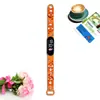 Correa Deportiva Transfronteriza de TPU Pulsera Digital Personalizada Impresa Reloj Soporta Personalización OEM Reloj Digital LED