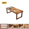 Mesa de comedor de madera maciza escritorio de oficina muebles de oficina mesa de comedor para el hogar escritorio largo para oficina escritorio de oficina para conferencias estación de trabajo para empleados