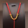 Cordão para Pingente Forte Espesso Feito à Mão Corda Dourada Combinando Corda de Pescoço Yu Pei Corda para Pingente