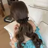 Pliegues Suaves ~ Pinza Banana de Diseñador para Mostrar Volumen del Cabello, Pinza Elegante y de Alta Gama en la Parte Posterior de la Cabeza, Cola de Caballo Alta Sencilla