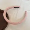 Scrunchie Versátil Cor Creme com Bolinhas Estilo Coreano Preguiçoso, Suave e Elegante, Elástico para Rabo de Cavalo, Faixa para Coque para Mulheres