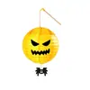 Linternas de calabaza de Halloween, linternas brillantes de mano para niños, proyectos de manualidades DIY para preescolar, decoraciones para fiestas