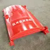 Puerta sellada con onda anti-explosión mineral, puerta protectora a prueba de explosiones de almacén subterráneo, dispositivo a prueba de explosiones de placa de acero