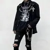 Corrente de Calça de Liga de Personalidade da Moda Masculina Hip Hop Corrente de Jeans ins Corrente de Cintura de Ferro Corrente de Calça Cruzada Corrente Dupla Atacado