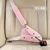 Protetores de ombro para cinto de segurança de carro personalizados pelo fabricante, protetores de ombro de pelúcia anti-estrangulamento para cadeirinha infantil