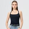 Outono/Inverno 2025 Colete de Alça Fina Gola Redonda Cardigã Curto Manga Longa Conjunto Esportivo Fitness Roupa de Academia Feminina Conjunto Feminino