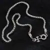 Otoño e Invierno 2025 Nuevo Collar Cruzado de Alta Gama Estilo Ins Lujo Accesible Diamante Rosa Circonita Corazón Cadena para Clavícula Venta al por Mayor