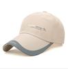 Gorra de Béisbol de Malla Transpirable de Verano para Hombre, Sombrero para el Sol con Protección Solar para Exteriores, Gorra con Visera de Media Malla, Sombrero de Pesca con Ala Ancha