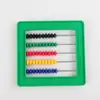 Calculadora para estudiantes de primaria infantil Enseñanza Ábaco color plástico transfronterizo Soporte para ábaco Juguetes de ciencia y educación Venta al por mayor