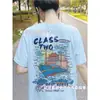 Algodão Puro Uniforme de Classe Camiseta Personalizada Formatura Alunos do Ensino Fundamental e Médio Reunião Esportiva Manga Curta Camisa Cultural Roupas de Trabalho DIY LOGO