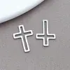 Colgante con Marco de Acero Inoxidable Cortado Estrella Geométrica Corazón Colgante Pequeño Pendientes DIY Llavero Accesorios para Joyería