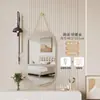 Espejo de cuerpo entero de pared para uso doméstico, estilo ins, adecuado para dormitorios de estudiantes, probadores y dormitorios, venta al por mayor