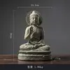 Enfeites Cuidadosamente Selecionados Artesanato Transfronteiriço em Resina Enfeites de Meditação Budista Zen Estética Oriental