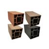 Perfil compuesto de PE Perfil de madera y plástico portante Material anticorrosión a prueba de humedad Almohadilla de plástico Paisajismo de madera 120*120