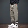 Pantalones Casuales para Hombre Otoño Sueltos Deportivos Ropa de Trabajo Pantalones Marca de Moda Estilo Americano Pierna Recta Pantalones Haren Pantalones Rectos