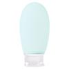 Amazon Hot-selling Engarrafamento 89ml em forma de ventilador à prova de vazamento recipiente de garrafa grande para produtos de cuidados da pele de avião