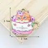 Acessórios para Joias DIY Desenho Animado Japonês Gato Xícara de Chá Gato Pingente Charme de Liga Brincos Chaveiro Pequenos Acessórios