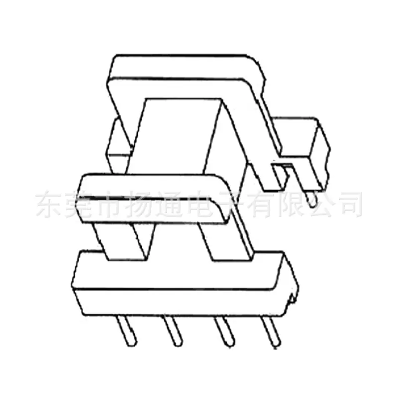 EE22骨架卧式4-4  0.18  0.22  0.3