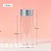 Frascos Sellados de Grado Alimenticio para Mascotas 100-250ml Botellas Dispensadoras de Pastillas y Cápsulas Sólidas Botellas de Plástico Personalizadas de Boca Ancha