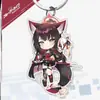 Chaveiro de Mercadoria Blue Archive Hinari Alice Anime Chaveiro de Acrílico Pingente Pequeno