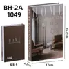 Decoração de Livro Falso Dobrável Ornamento Nórdico Simples Moderno Modelo Inglês Sala de Estar Decoração Suave Adereço Livro