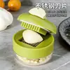 Prensa de Ajo Ahorradora de Mano de Obra, Trituradora de Ajo Casera, Prensa de Ajo Portátil, Trituradora de Pasta de Ajo, Herramienta para Pasta de Ajo, Prensa de Chile
