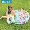 Intex Piscina Inflable para Niños con Tobogán Piscina Inflable para Niños Piscina para Niños Castillo Inflable Tobogán Piscina con Fuente Castillo Travieso