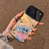 Funda de Stitch Oso Cariñoso Adecuada para Funda de Teléfono Apple 16 Pro Nuevo iPhone 17 Transfronterizo 15 Pro Max Dibujos Animados 14