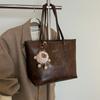 2024 otoño e invierno nueva moda alta moda bolso tote de gran capacidad ocio versátil bolso de hombro universidad