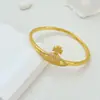 Estilo Europeo y Americano Elegante Micro-incrustado Circonita Cobre Chapado en Oro Pulsera para Mujer Lujo Ligero Celebridad de Internet Más Vendido Transfronterizo Gama Alta