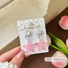 Pinzas para Orejas Lindas de Estrella de Mar y Concha para Niños Sin Perforación, Aretes de Dibujos Animados para Niñas Pequeñas, Aretes para Bebés, Colgantes, Accesorios para Orejas Aliviadores del Dolor