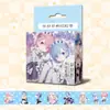 Fitas Washi Adesivas de Anime, Adesivos Fofos para Planner, Papel Fita para Planner para Estudantes