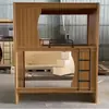 Cama de Apartamento para Estudiantes Cama Cama Mesa Inferior Combinada Cama de Dormitorio Cama de Marco de Hierro para Personal Litera Superior e Inferior Escalera de Piso