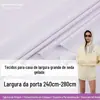 Tecido para Conjunto de 4 Peças de Cama com Efeito Refrescante, Tecido de Seda Gelada Imitação de Nylon de Larga Largura 2,4m, Fabricante de Seda Gelada em Estoque