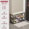 Banqueta para cambiarse los zapatos, se puede sentar en la entrada, no requiere instalación, zapatero, zapatero simple, para el hogar, ultradelgado, almacenamiento que ahorra espacio, a prueba de polvo