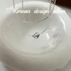 Diseño Minimalista Coreano de Nicho Joyería de Plata Plata de Ley S925 Estilo Ins Colgante Irregular de Plata Versátil y de Alta Gama